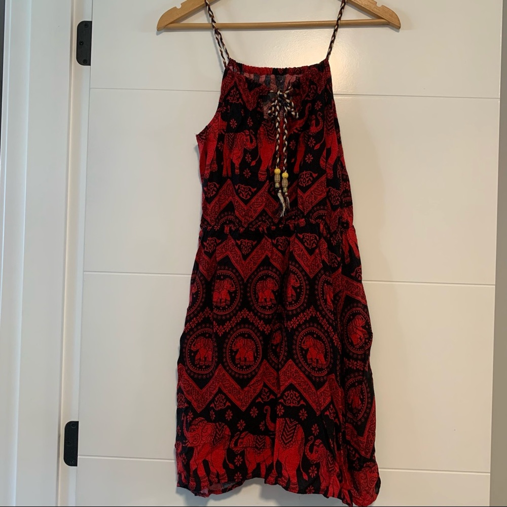 Elephant Tribal Print Dress